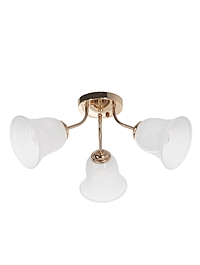 Люстра 20130/3GD, 3х40Вт, E27, 50х50х20 см, цвет золото