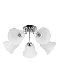 Люстра 20130/5CR, 5х40Вт, E27, 50х50х20 см, цвет хром