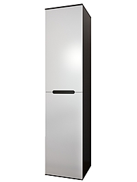 Пенал с полками Вегас, 500х606х2236, Венге/Белая эмаль МДФ