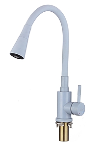 Смеситель для кухни Savol S-3002QM серый