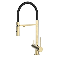 Смеситель для кухни DQ DA1462507Gold под фильтр золото