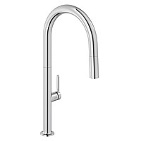 Смеситель для кухни KLUDI AUREA 558520575 вытяжной излив