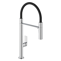 Смеситель для кухни KLUDI QORD 568590575 гибкий излив хром