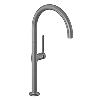 Смеситель для кухни KLUDI REEF 50803N275 оружейная сталь