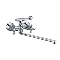 Смеситель для ванны Haiba HB2125 длинный излив хром