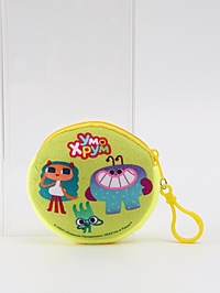 Кошелек детский плюшевый «Ум и Хрум» 9×9×1