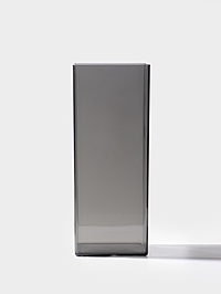Ваза «Альваро» геометрия, 30×12 см, пластик, серая