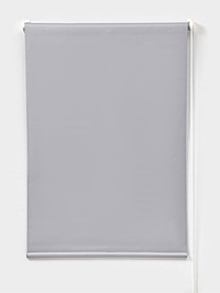 Штора рулонная 60×160 см «Блэкаут», по полотну 57×160 см, серая