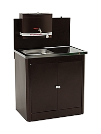 Умывальник "ТермМикс" Тандем, с ЭВН, нержавеющая мойка, 1250 Вт, 17 л, цвет медь