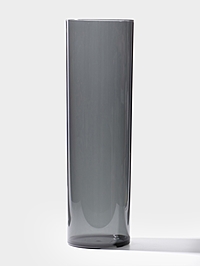 Ваза «Альваро» классик, 50×15 см, пластик, серая