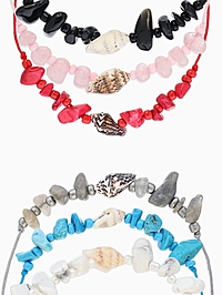 Браслет «Мррской», ракушка с крошкой перламутра, цвет МИКС