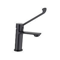 Смеситель для раковины Belz B10019-3 локтевой оруж. сталь