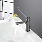 Смеситель для раковины Belz B10019-3 локтевой оруж. сталь