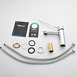 Смеситель для раковины Belz B10019 локтевой хром