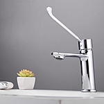 Смеситель для раковины Belz B10019 локтевой хром