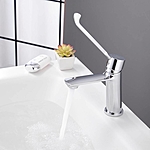 Смеситель для раковины Belz B10019 локтевой хром