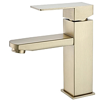 Смеситель для раковины Fmark FS8101C матовое золото