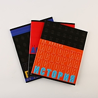 Набор тетрадей А5, 48 л "ШРИФТЫ" английский, история, география