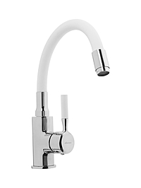 A9890G-2 (Смеситель для умывальника с силиконовым изливом и гайкой)