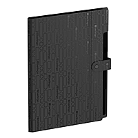 Папка А4, 5 отделений, Your Way, 600 мкм, на кнопке, черная