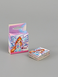Наклейки для подарков WINX, 42 штуки в коробке. 3 х 4 см