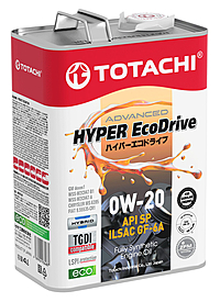 Масло моторное Totachi Hyper EcoDrive 0W-20 4 л синт.