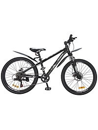 Велосипед 24" Nameless J4200D, Черный/Серебристый
