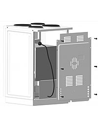 Плита «Лысьва» ЭП 401 СТ, электрическая, 4 конфорки, 57 л, эмаль, без гриля, коричневая
