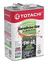 Масло моторное Totachi EuroDrive Eco 5W-40 4 л синт.