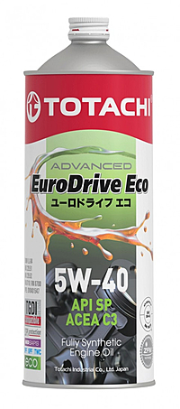 Масло моторное Totachi EuroDrive Eco 5W-40 1 л синт.