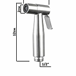 Лейка гигиеническая DEEP LAKE 7304-SS сатин