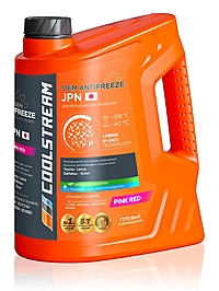 Антифриз CoolStream JPN Pink Red 5 кг красный