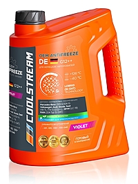 Антифриз CoolStream DE G12++ 5 кг фиолетовый