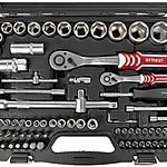 Набор инструмента Arnezi R0900082 1/4" 1/2" 82 предмета