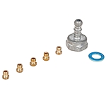 Плита газовая Kraft KF-FSK5301GBL черный