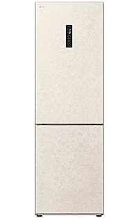 Холодильник LG GC-B459AEMW бежевый