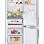Холодильник LG GC-B459AEMW бежевый