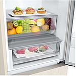 Холодильник LG GC-B459AEMW бежевый