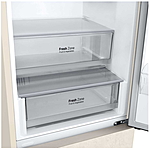 Холодильник LG GC-B459AEMW бежевый