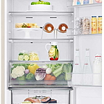 Холодильник LG GC-B459AEMW бежевый