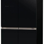 Холодильник Hitachi R-WB 720 PUC1 GCK черный стекло