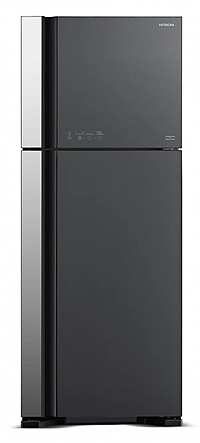 Холодильник Hitachi HRTN7489DF GGRCS черный стекло