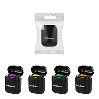 Точилка ErichKrause Case Accent, 1 отверстие, с контейнером, МИКС