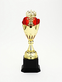 Кубок спортивный 194 цвет зол, на пластиковой подставке, 41 × 13 × 13 см