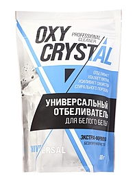 Отбеливатель-пятновыводитель для белого белья OXY CRYSTAL универсальный, 600 г