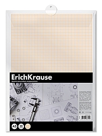Бумага для черчения А3, 20 листов, ErichKrause, пласт папка
