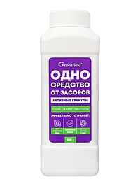 Чистящее средство для устранения засоров Greenfield, 600 г