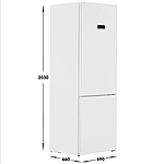 Холодильник Bosch KGN49XW30U белый