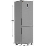 Холодильник Centek CT-1732 NF серебристый