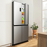 Холодильник Gorenje NRM819E61X 2-хкамерн. серый инвертер